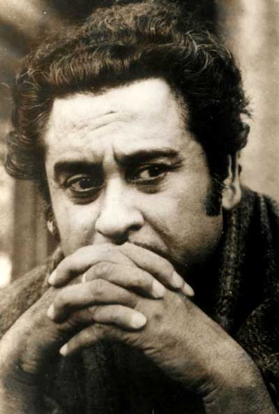Kishore Kumar in pensive mood