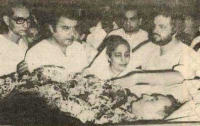 Mukesh's Funeral