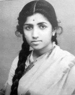 Lata Mangeshakar as a girl